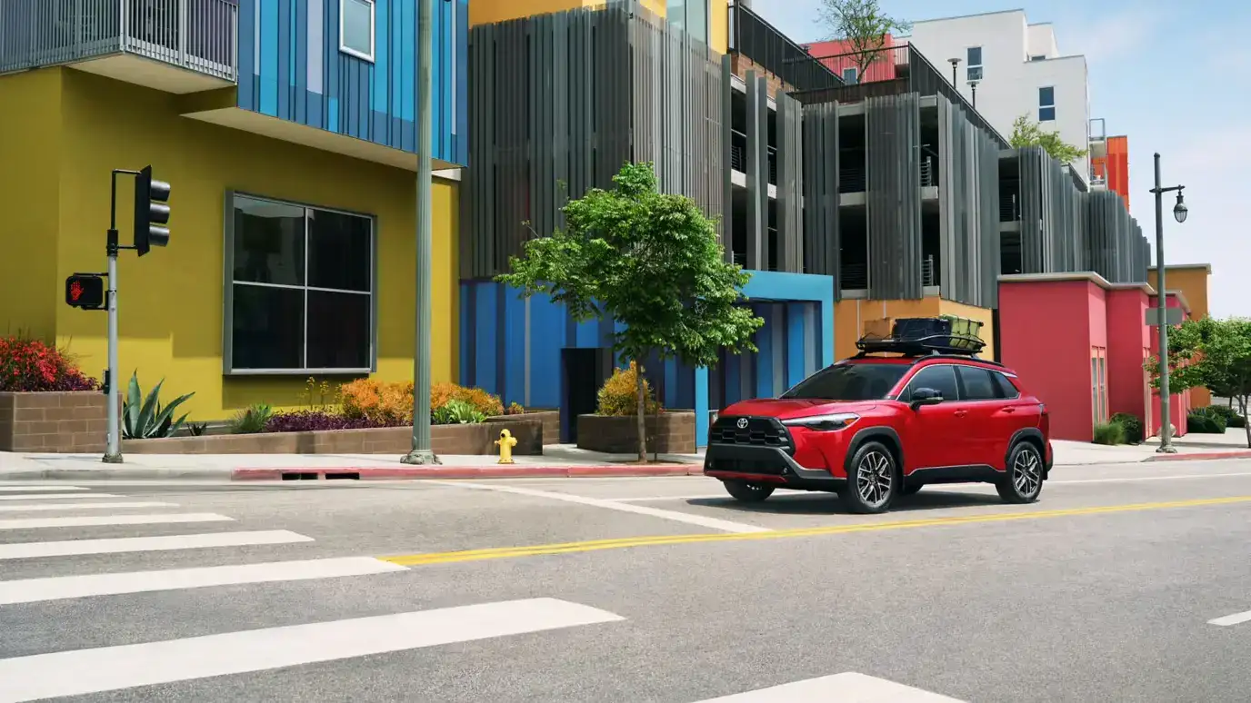 2026 Toyota Corolla Cross Soul Red Crystal
