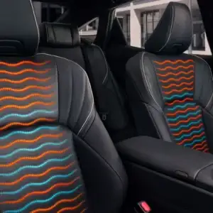 2026 Toyota Crown heated and ventilated front seats