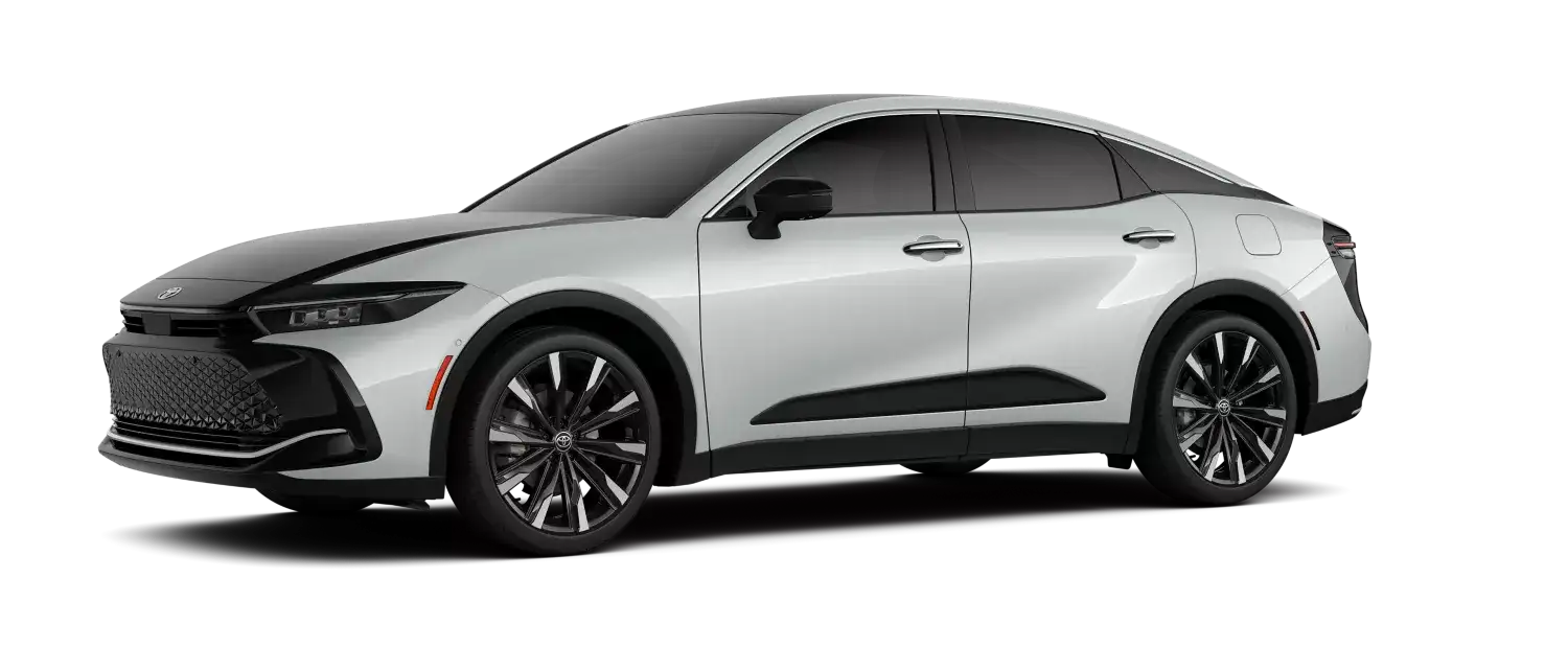 2026 Toyota Crown Oxygen White with Black bi-tone