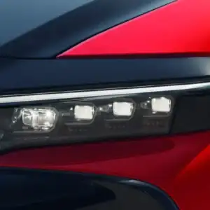2026 Toyota Crown Finish Line Red LED headlight