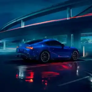 2026 Toyota GR Supra at Night