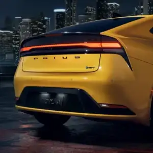 2026 Toyota Prius Rear View