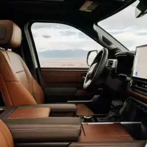 2026 Toyota Sequoia Saddle Tan interior