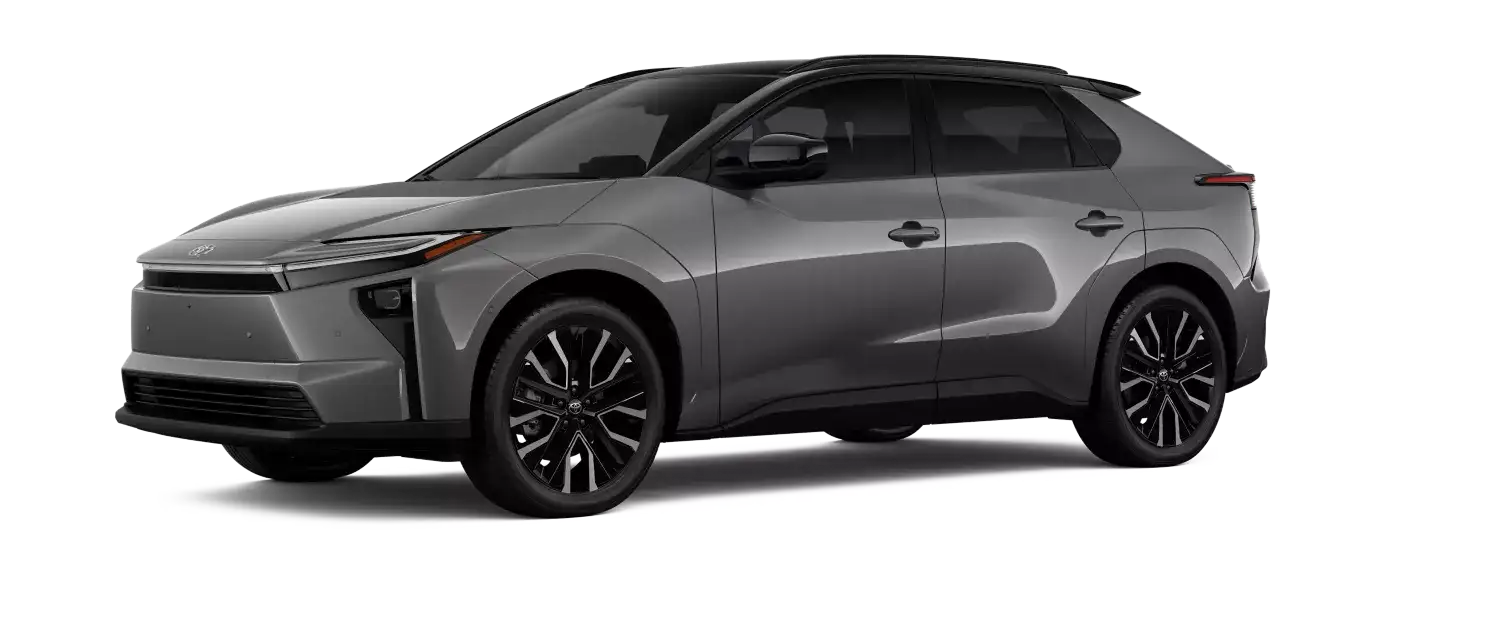 2026 Toyota bZ Heavy Metal with Midnight Black Metallic Roof