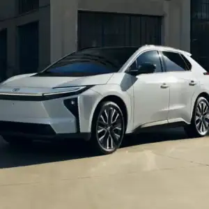 2026 Toyota bZ Parked in the City