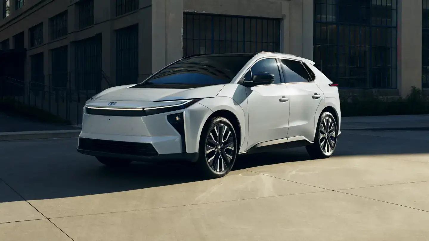 2026 Toyota bZ Parked in the City