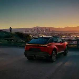 2026 Toyota C-HR Overlooking City