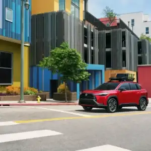 2026 Toyota Corolla Cross Hybrid in the City