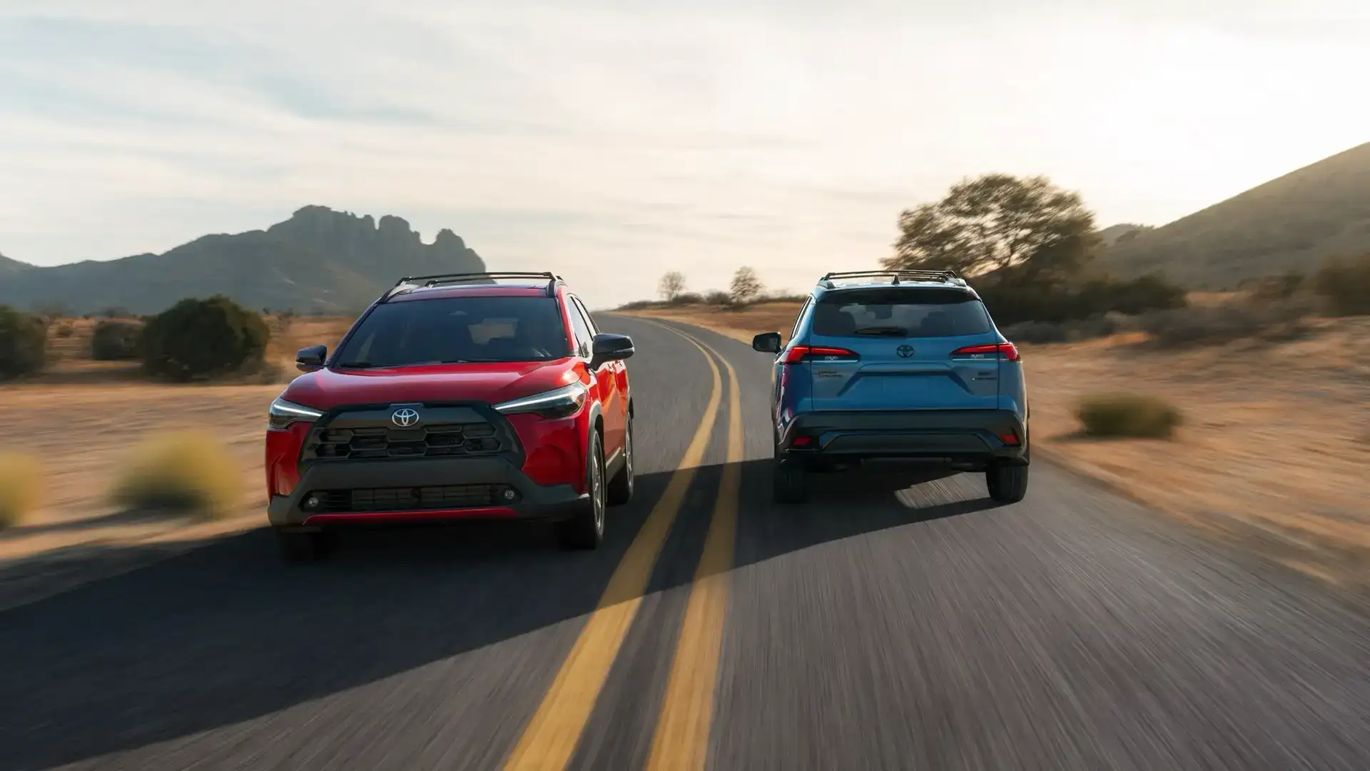 2026 Toyota Corolla Cross Hybrid Cars Passing