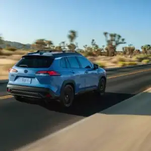 2026 Toyota Corolla Cross Hybrid in Motion