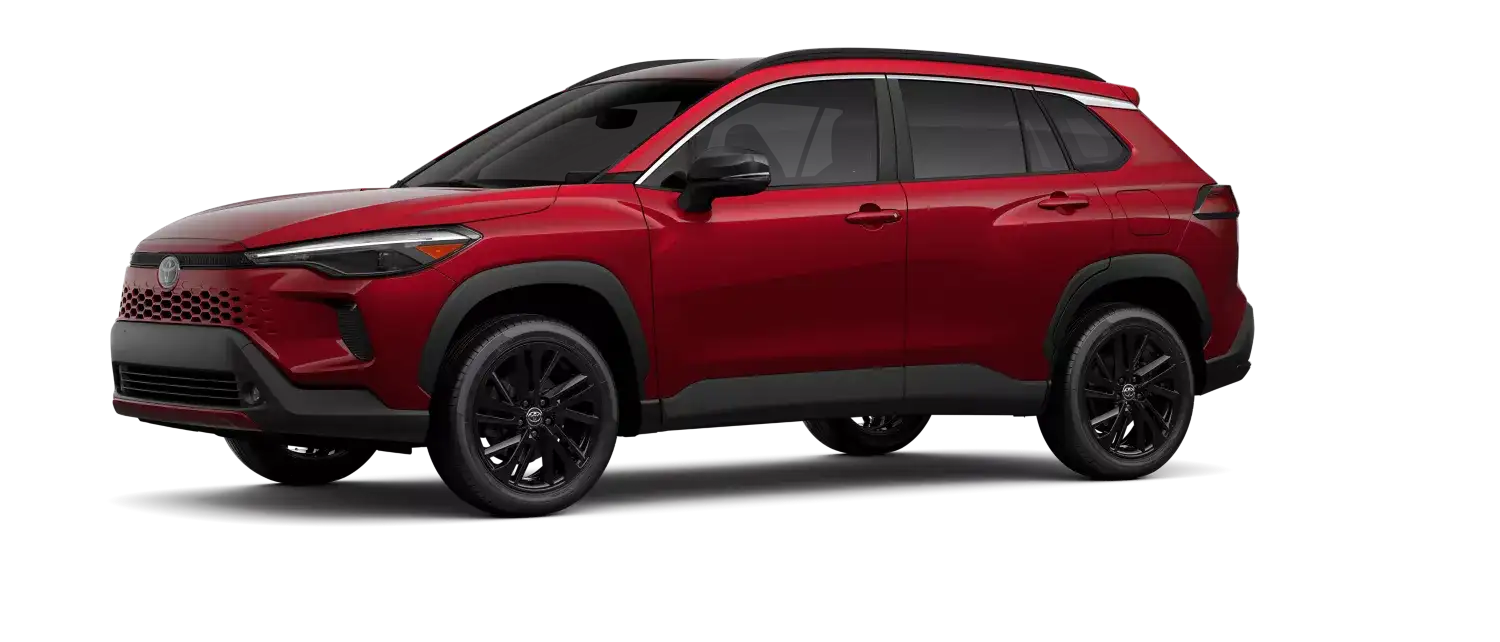 2026 Toyota Corolla Cross Hybrid Soul Red Crystal