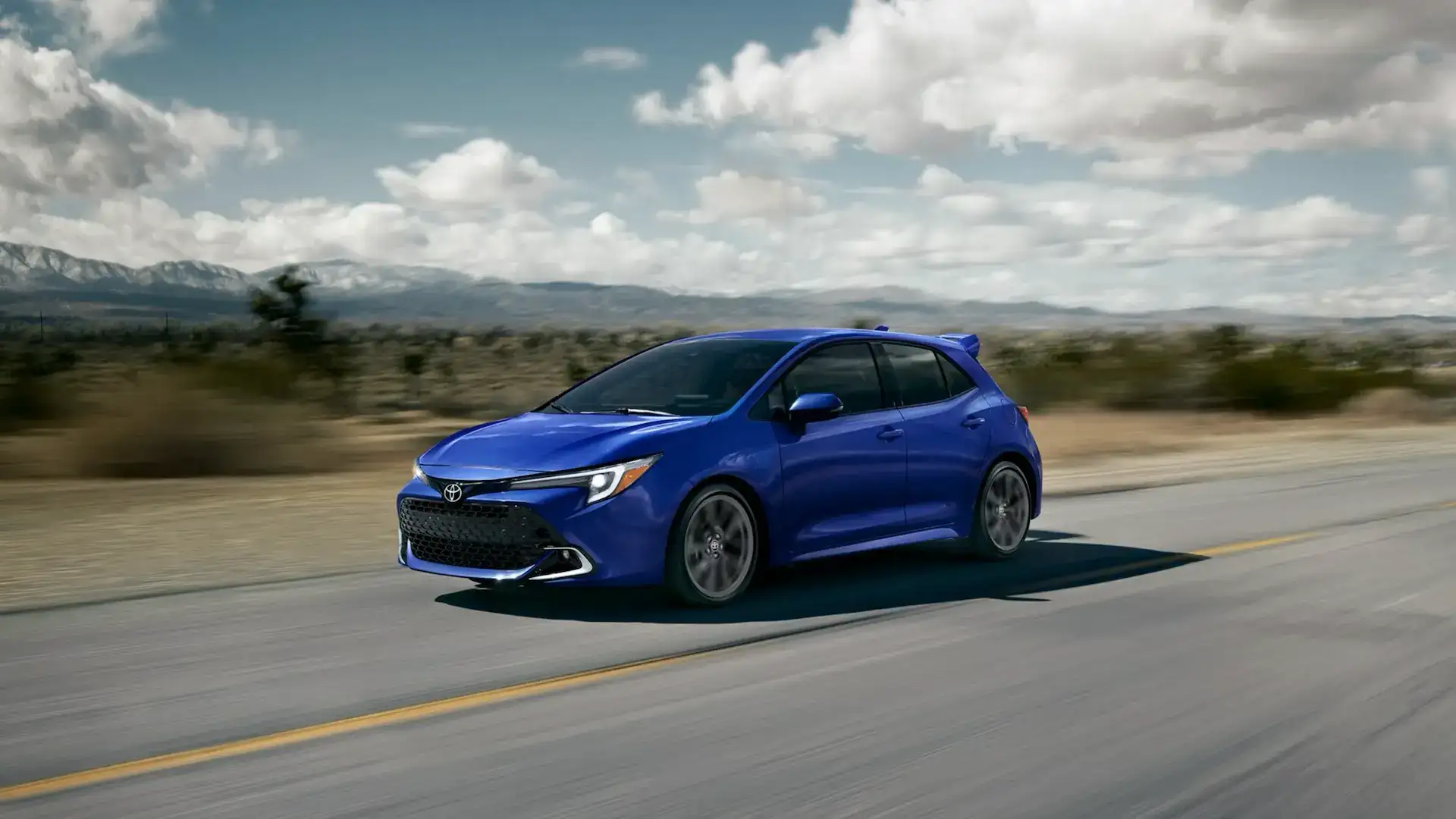 2026 Toyota Corolla Hatchback in Motion