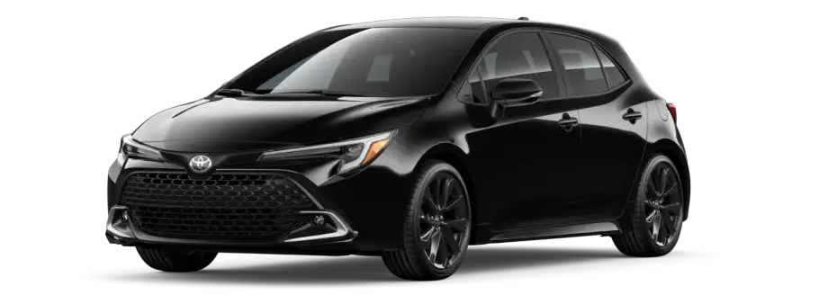 2026 Toyota Corolla Hatchback Midnight Black Metallic