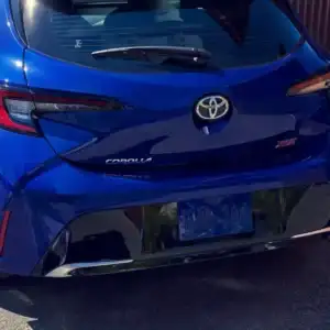 2026 Toyota Corolla Hatchback Rear Closeup