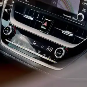 2026 Toyota Corolla Hatchback Center Console and Climate Control System