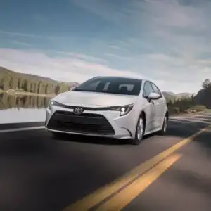 2026 Toyota Corolla Hybrid Interior Front End View
