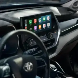 2026 Toyota Highlander Hybrid Infotainment Display