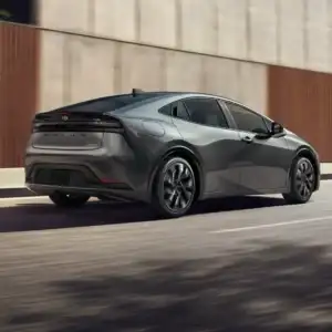 2026 Toyota Prius PHEV in Motion
