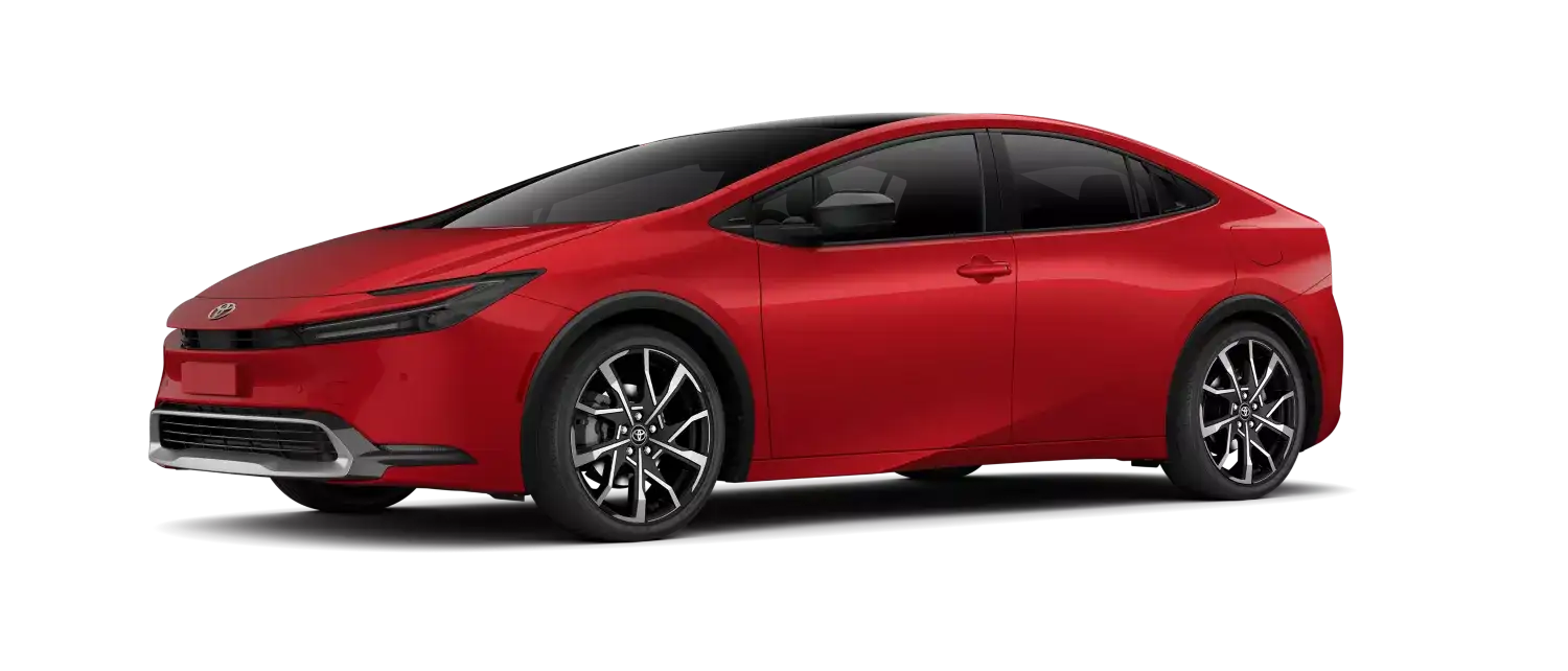 2026 Toyota Prius PHEV Supersonic Red