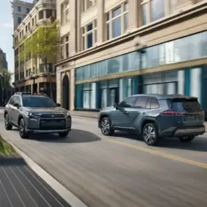 2026 Toyota RAV4 Hybrid in the City