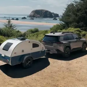2026 Toyota RAV4 Hybrid Towing Camper