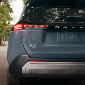 2026 Toyota RAV4 Hybrid Rear View Closeup