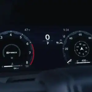 2026 Toyota 4Runner Digital Gauge Cluster