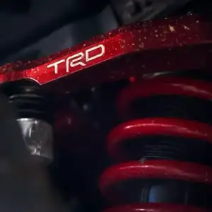 2026 Toyota 4Runner i-FORCE MAX Upper Control Arm and Red Coil Spring