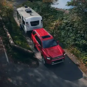 2026 Toyota 4Runner Towing a Trailer