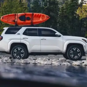 2026 Toyota 4Runner Passenger Side View with Canoe