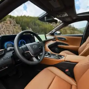 2026 Toyota Crown Signia Saddle Tan Interior