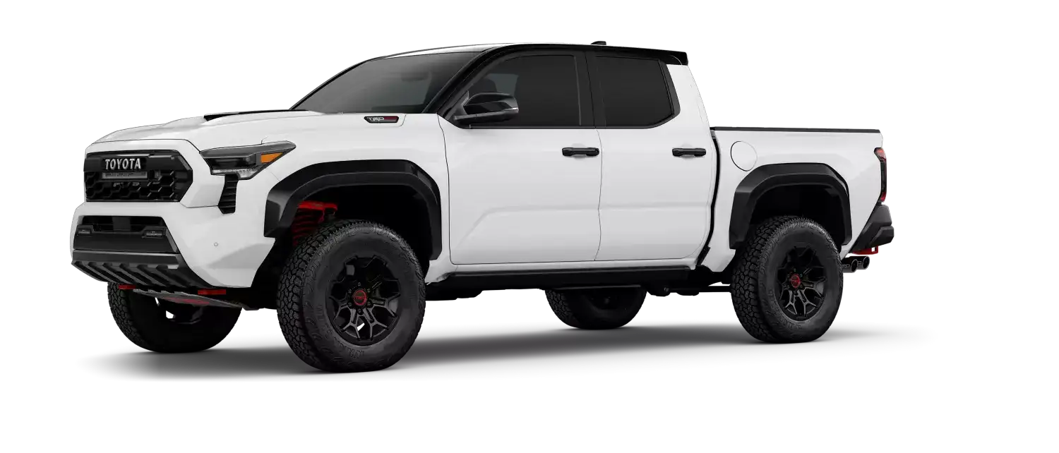 2026 Toyota Tacoma TRD Ice Cap with Black Roof