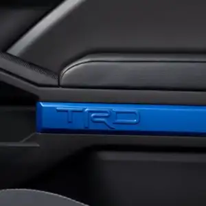 2026 Toyota Tacoma TRD Interior in Boulder Black Fabric