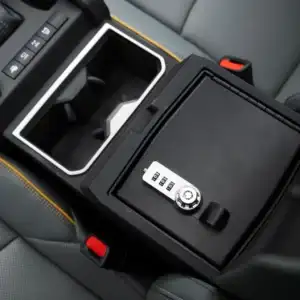 2026 Toyota Tacoma Center Console Security Locking Storage