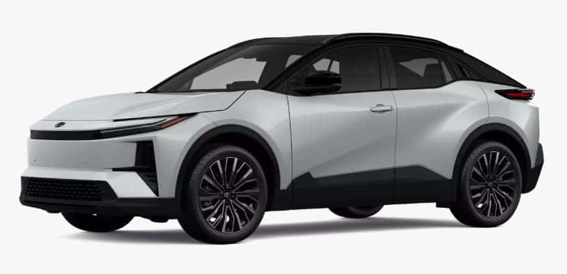 2026 Toyota CH-R Wind Chill Pearl with Midnight Black Metallic Roof