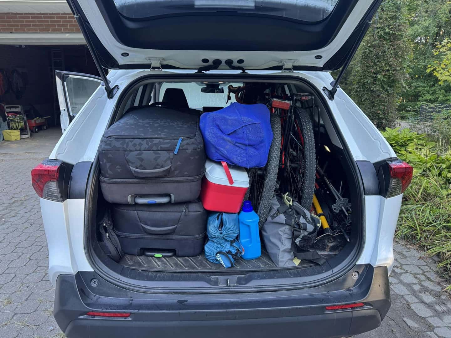 A Luggage-Filled Cargo Space Of The Roomy 2026 Toyota RAV4