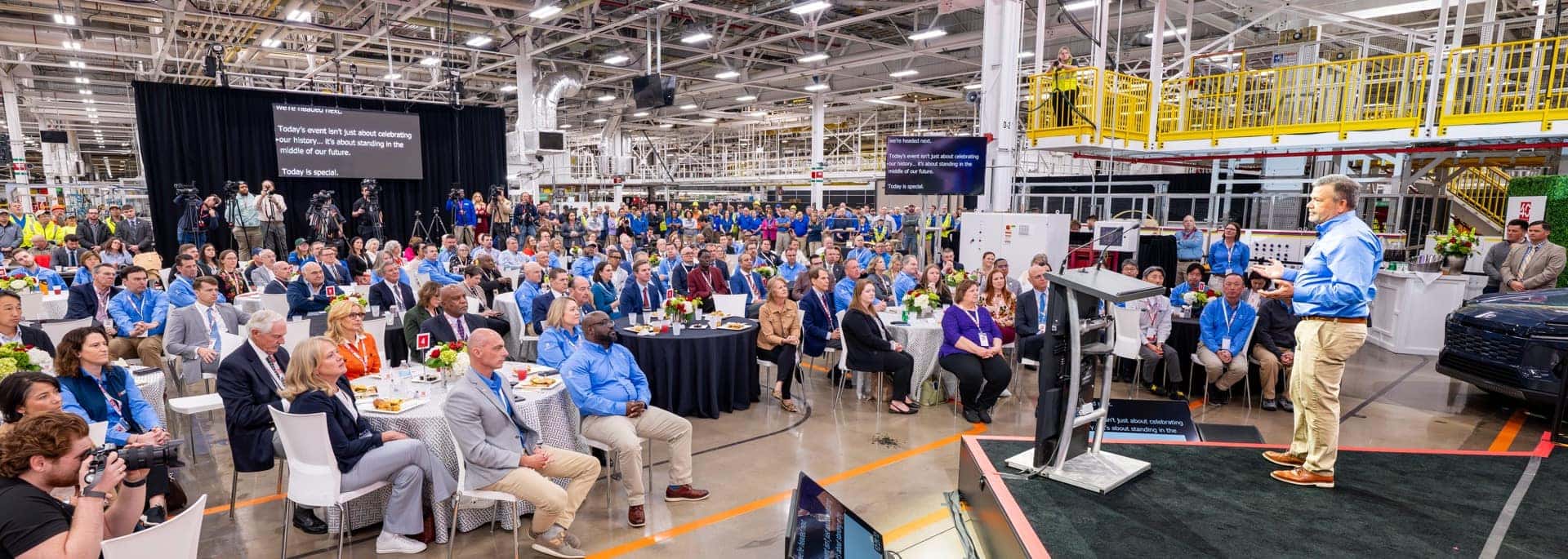 Toyota Event Announcing Investment