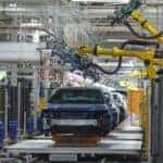 Toyota Production Line at Manufacturing Plant