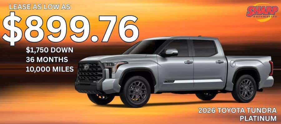 New 2026 Toyota Tundra