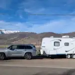 Toyota Sequoia Capstone Side View Towing