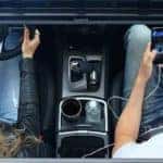 2020 Dodge Chager Interior View Looking Down Through Sunroof