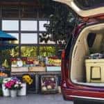 Chrysler Pacifica Cargo Area Packed
