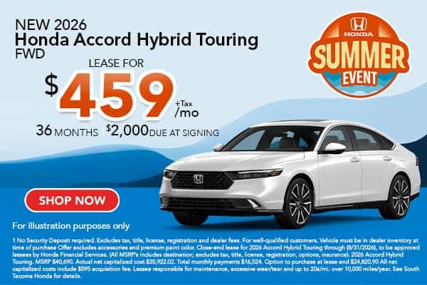 '26 Honda Accord Hybrid Touring FWD