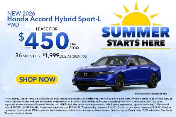 '26 Honda Accord Hybrid Sport-L FWD