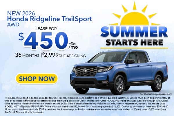 '26 Honda Ridgeline TrailSport