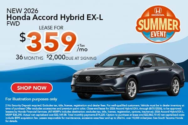 '26 Honda Accord Hybrid EX-L