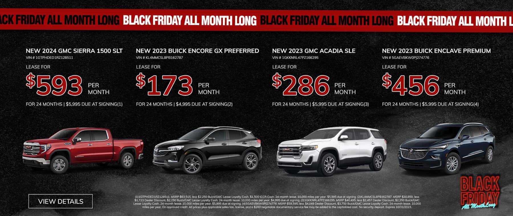 Black Friday ALL MONTH LONG