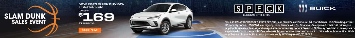 new 2025 buick envista lease special speck pasco