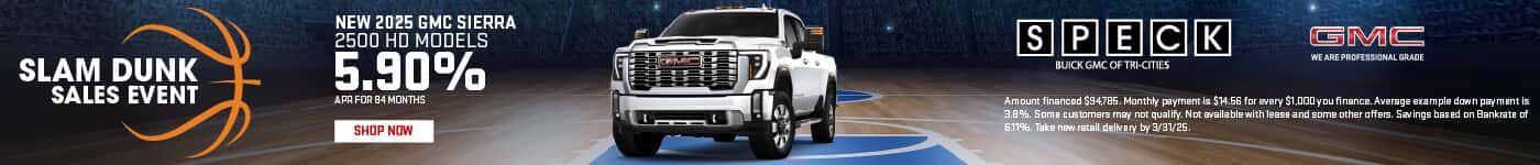 new 2025 gmc sierra 2500 hd apr special speck pasco