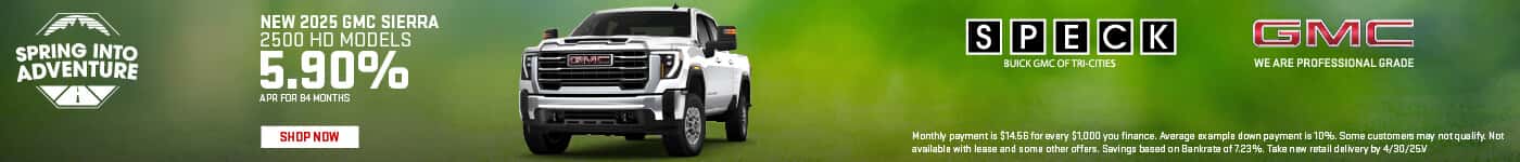 new 2025 gmc sierra 2500 apr special
